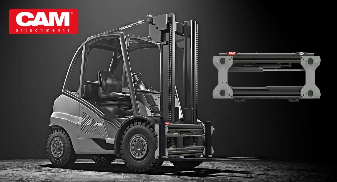 CAM 属具推出全新调距叉：：：提升搬运精度与清静性